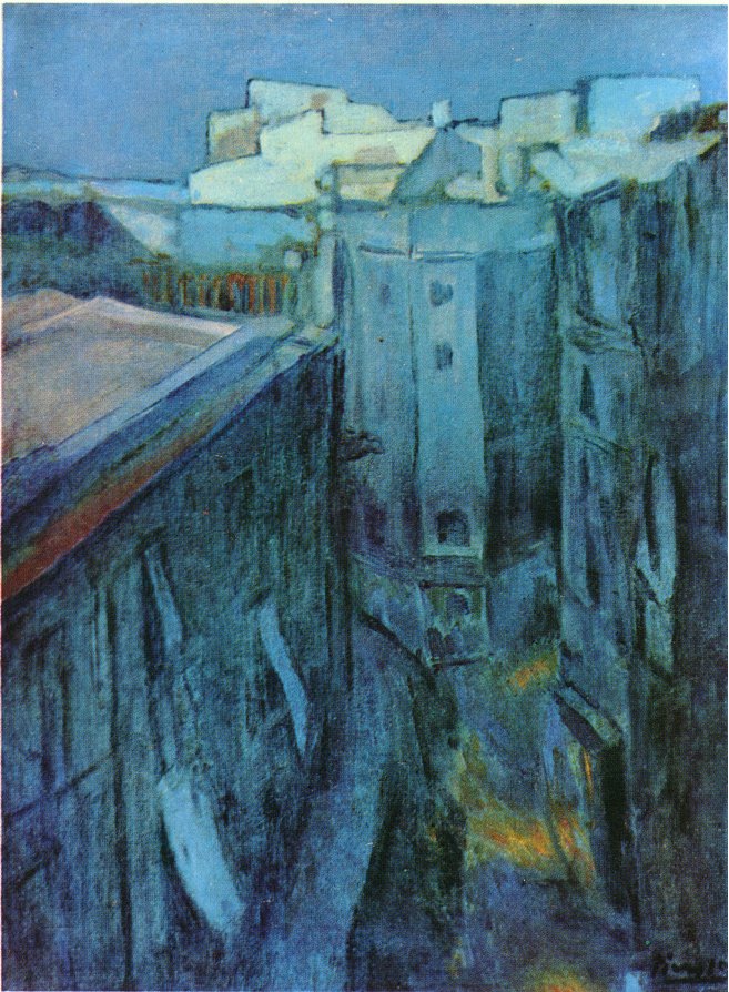 Picasso Dawn at Riera de Sant Joan 1903